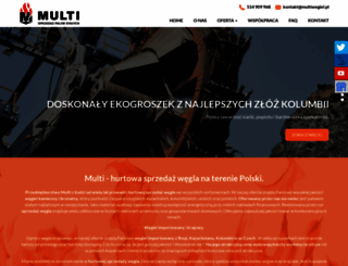 multiwegiel.pl screenshot