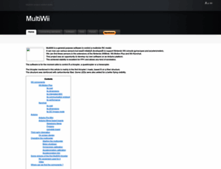 multiwii.com screenshot
