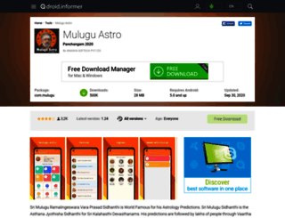 mulugu-astro.android.informer.com screenshot