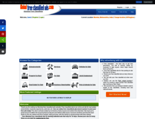 mumbai.global-free-classified-ads.com screenshot