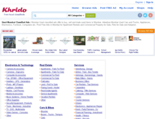 mumbai.khrido.com screenshot