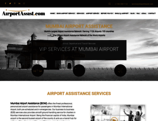 mumbaiairportassistance.com screenshot