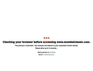 mumbaiclassic.com screenshot