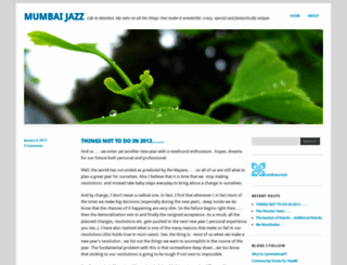 mumbaijazz.wordpress.com screenshot