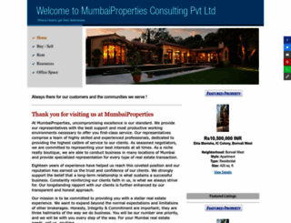 mumbaiproperties.com screenshot