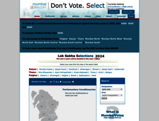 mumbaivotes.com screenshot