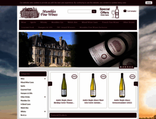 mumblesfinewines.co.uk screenshot