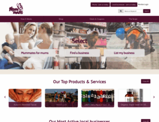 mummates.co.nz screenshot