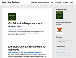 mummysreviews.com screenshot