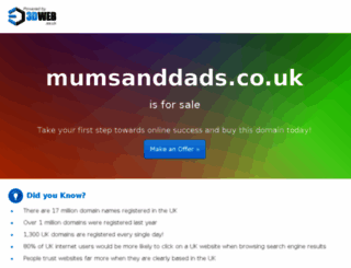 mumsanddads.co.uk screenshot