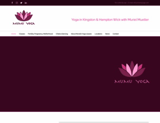 mumuyoga.com screenshot