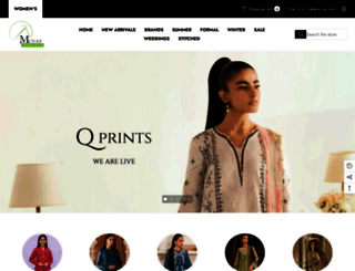 munaftextile.pk screenshot