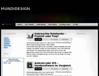 mundidesign.com screenshot