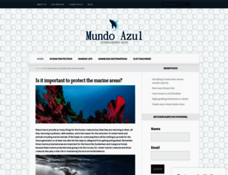 mundoazul.org screenshot