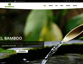 mundobamboo.com screenshot