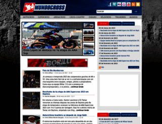 mundocross.com.br screenshot