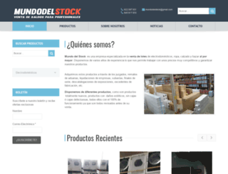 mundodelstock.com screenshot