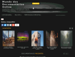 mundodosdocumentarios.com.br screenshot