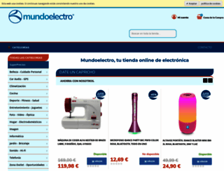 mundoelectro.com screenshot
