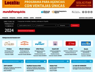 mundofranquicia.com screenshot