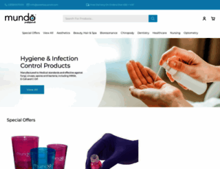 mundoproducts.co.uk screenshot