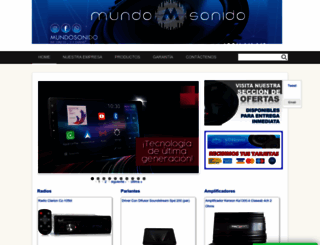 mundosonido.com.co screenshot
