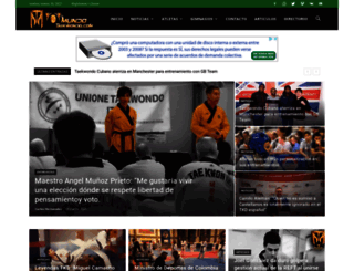 mundotaekwondo.com screenshot