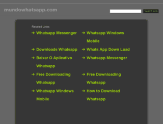 mundowhatsapp.com screenshot