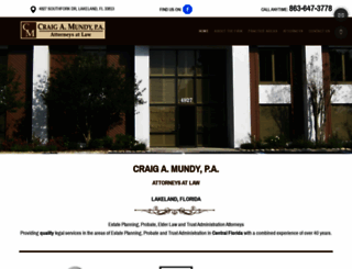 mundylaw.com screenshot