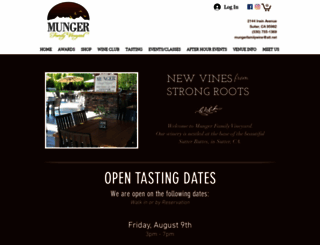 mungerfamilyvineyard.com screenshot