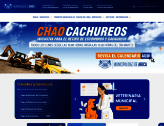 muniarica.cl screenshot