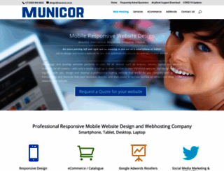 municor.co.za screenshot