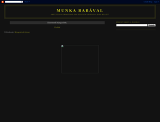 munkababaval.blogspot.com screenshot