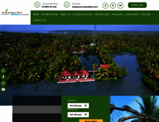 munroeislandlakeresort.in screenshot