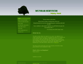 munsarservices.com screenshot