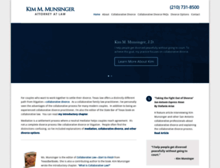 munsingerlaw.com screenshot
