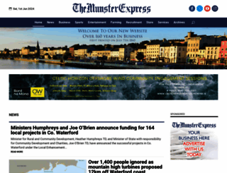 munster-express.ie screenshot