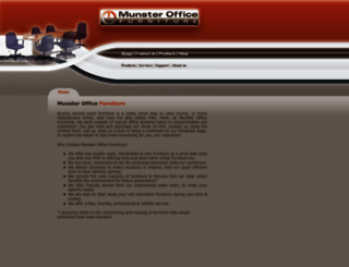 munsterofficefurniture.com screenshot