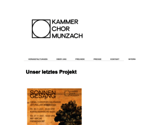 munzachchor.ch screenshot