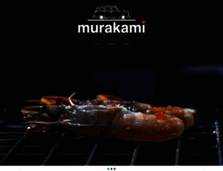 murakami-london.co.uk screenshot