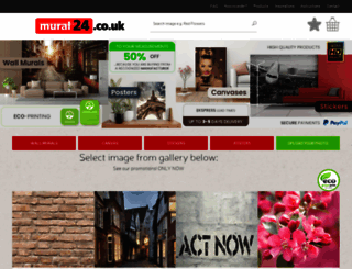 mural24.co.uk screenshot