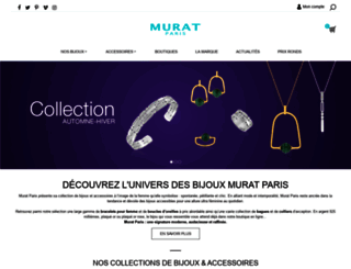 murat-paris.com screenshot