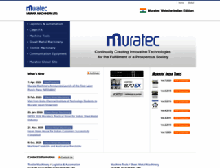 muratec.in screenshot