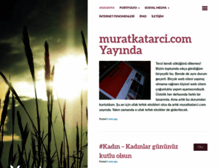 muratkatarci.wordpress.com screenshot
