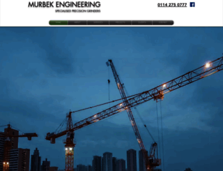 murbek-engineering.co.uk screenshot