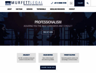 murfett.com.au screenshot