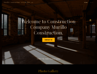 murilloconstructioninc.com screenshot