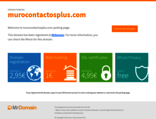 murocontactosplus.com screenshot