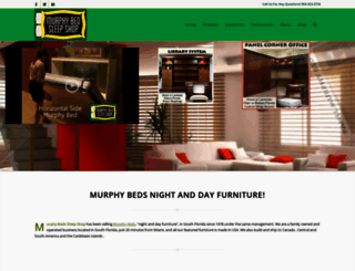 murphybedsleepshop.com screenshot
