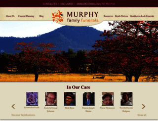murphyfamilyfunerals.com.au screenshot